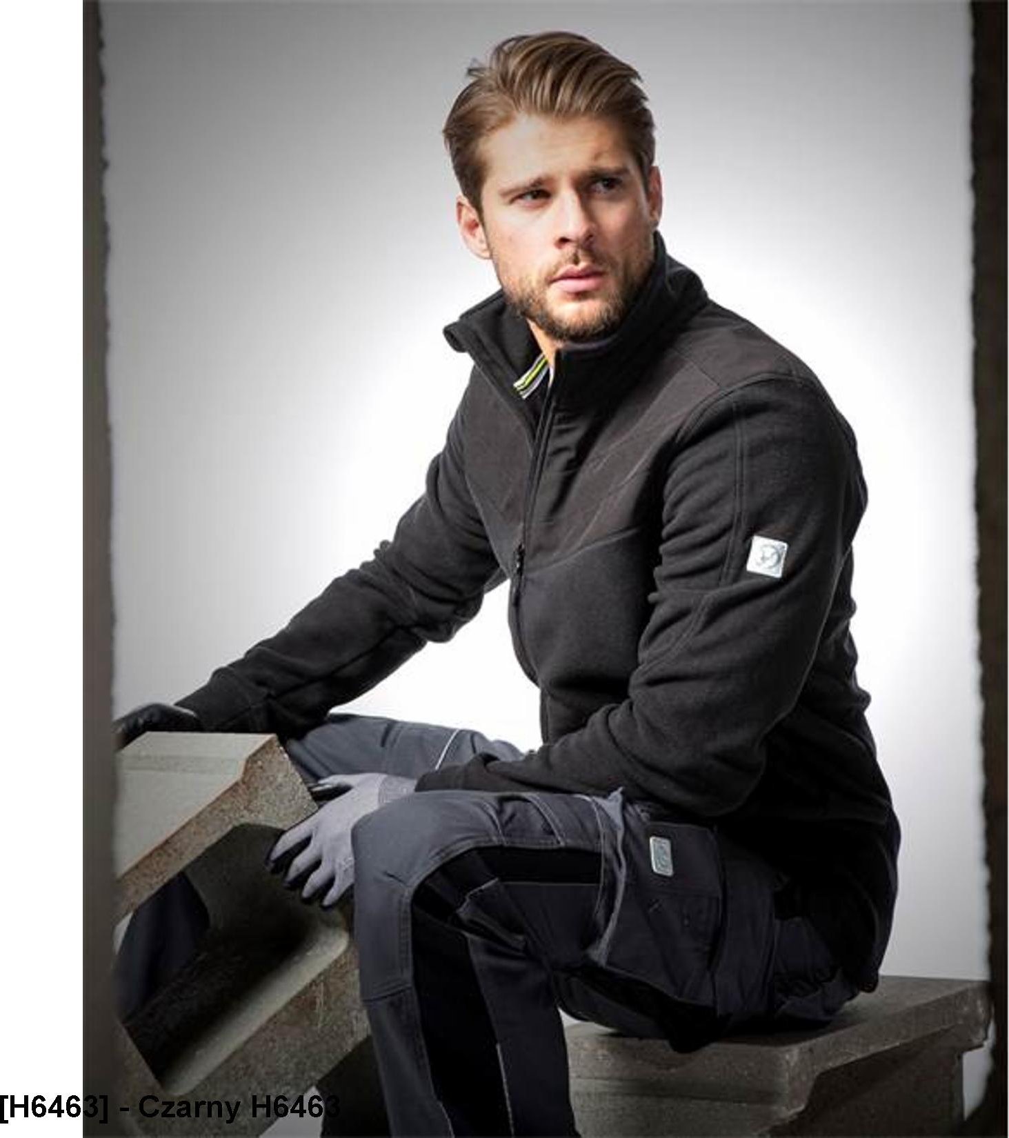 Ardon ARDON SoftFLEECE COMBO - ardon bluza - Czarny H6463 XL