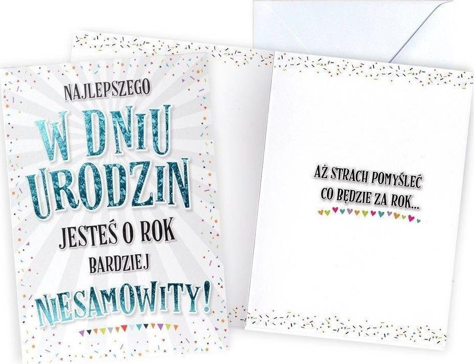 KUKARTKA Karnet Urodziny