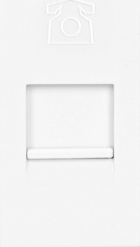 Orno NOEN RJ11, gniazdo modułowe 22,5x45mm telefoniczne RJ11, białe