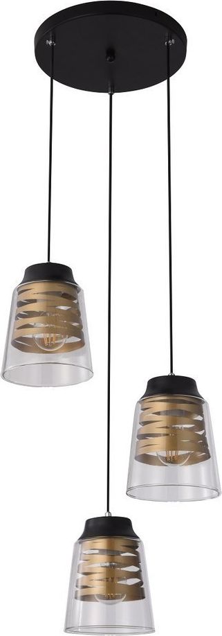 Lampa wisząca Candellux Nowoczesna lampa sufitowa do jadalni Candellux FRESNO 33-78988