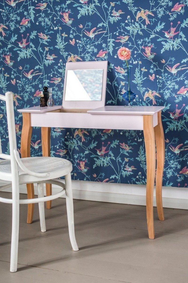 Ragaba Toaletka z lustrem LILLO 85 cm różowa