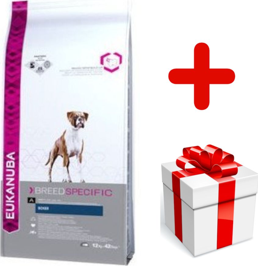 Eukanuba Eukanuba adult boxer 12kg + niespodzianka dla psa GRATIS!