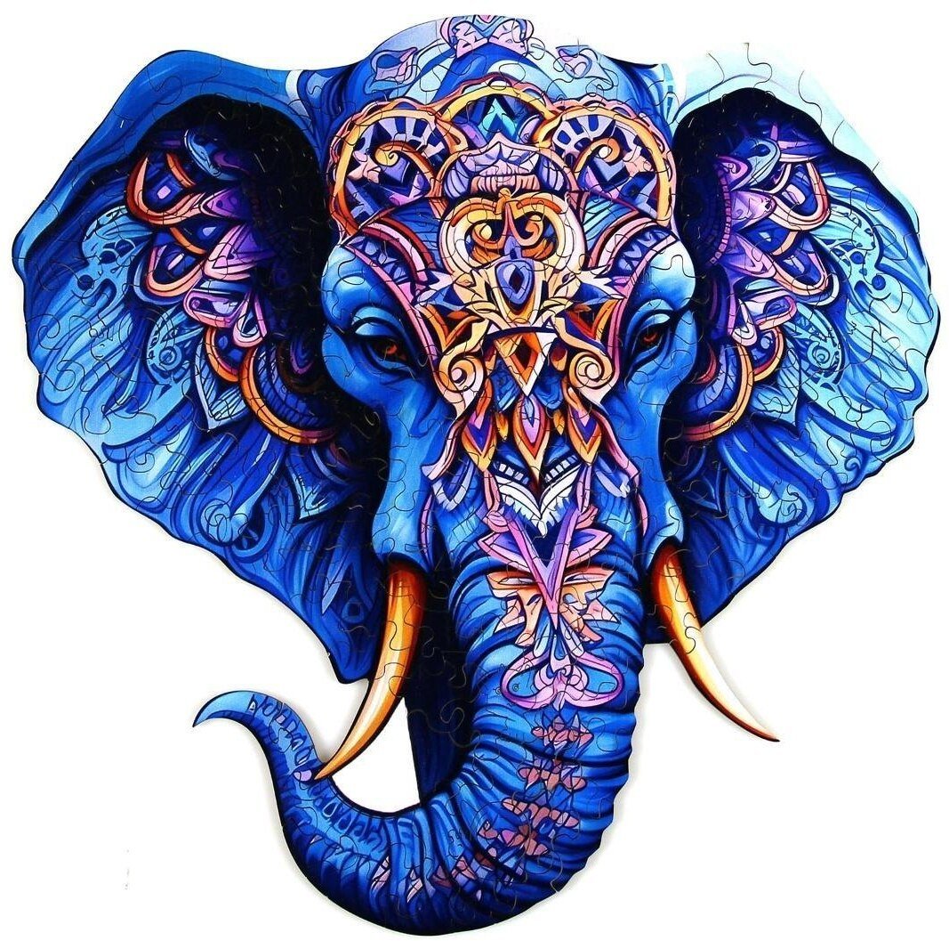 Recent Toys Puzzle 174 drewniany słoń