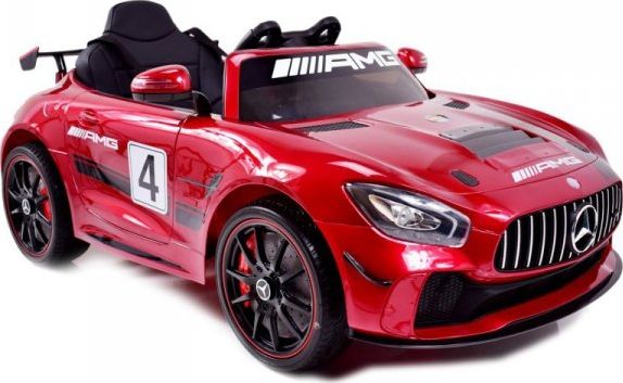 Super-Toys MERCEDES AMG GT 4 SPORT EDITION Z AMORTYZATORAMI PILOT, PAKIET NIGHT, WSPOMAGANIE, ŚWIECĄCE KOŁA /SX-1918