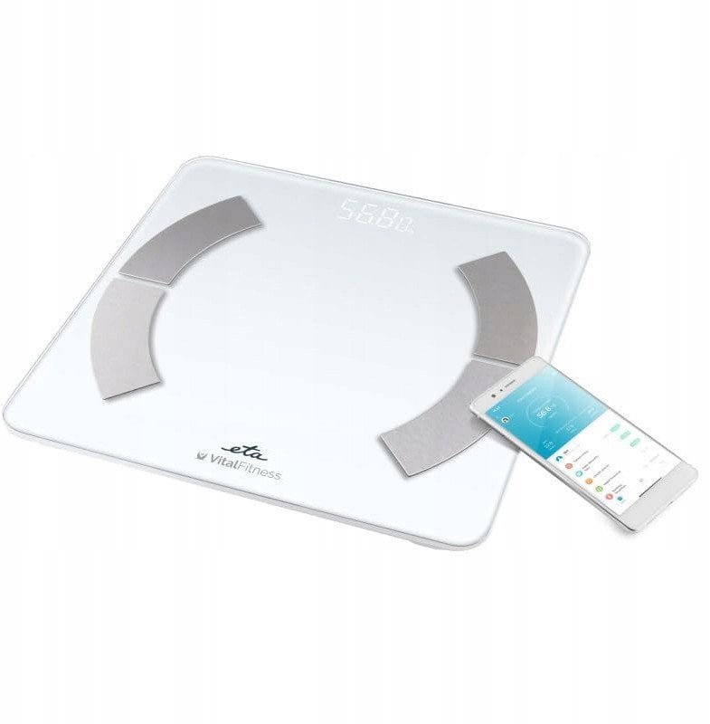 ETA Personal Scale | ETA277990000 Vital Fitness | Maximum weight (capacity) 180 kg | Accuracy 100 g | Body Mass Index (BMI) measuring | Baltas