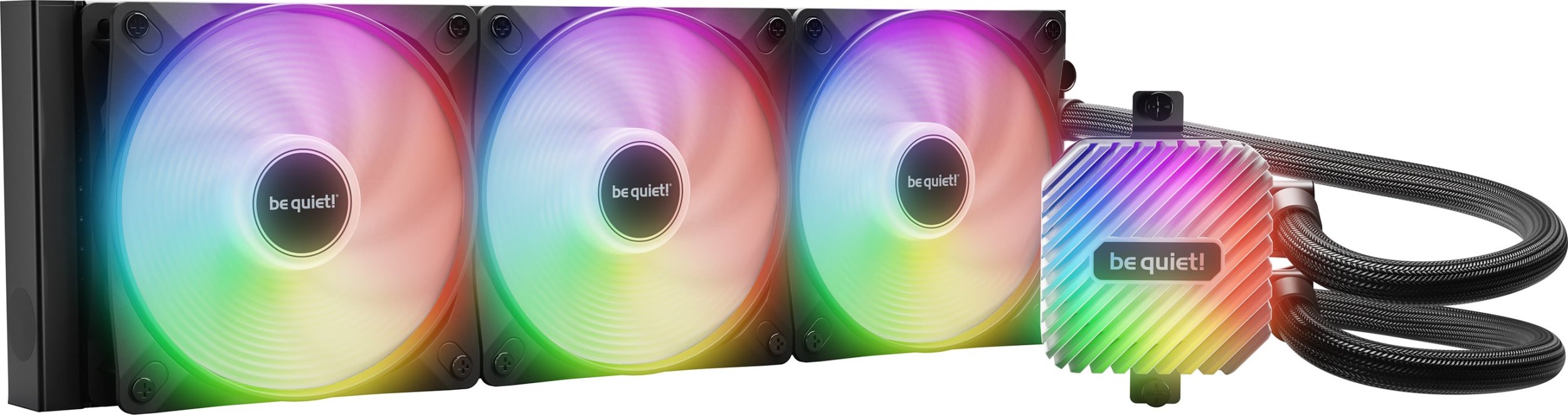 Chłodzenie wodne be quiet! Light Loop 360mm ARGB Czarne (BW022)