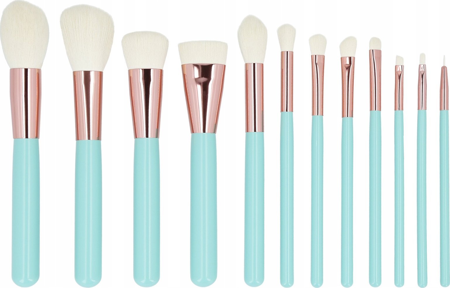 Mimo Zestaw 12 pędzli do makijażu z kosmetyczką