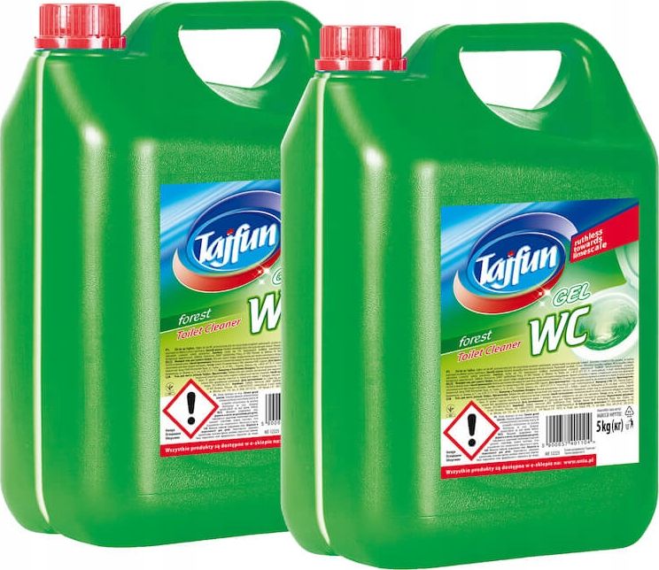 Tytan 2 x AKTYWNY ŻEL DO MYCIA WC TAJFUN LEŚNY 5KG