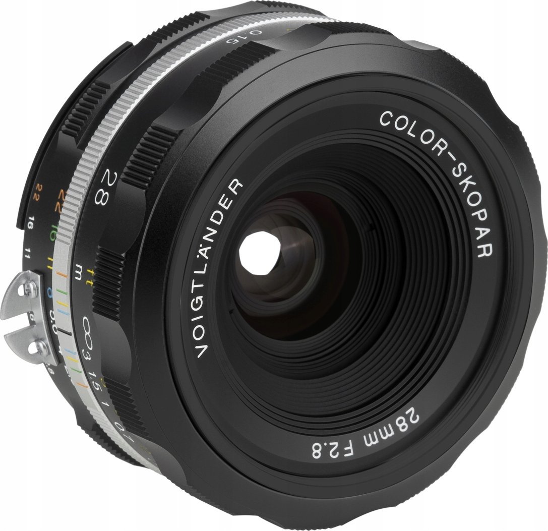 Obiektyw Voigtlander Voigtlander Obiektyw Color Skopar SL IIs 28 mm f/2,8 do Nikon F - czarny