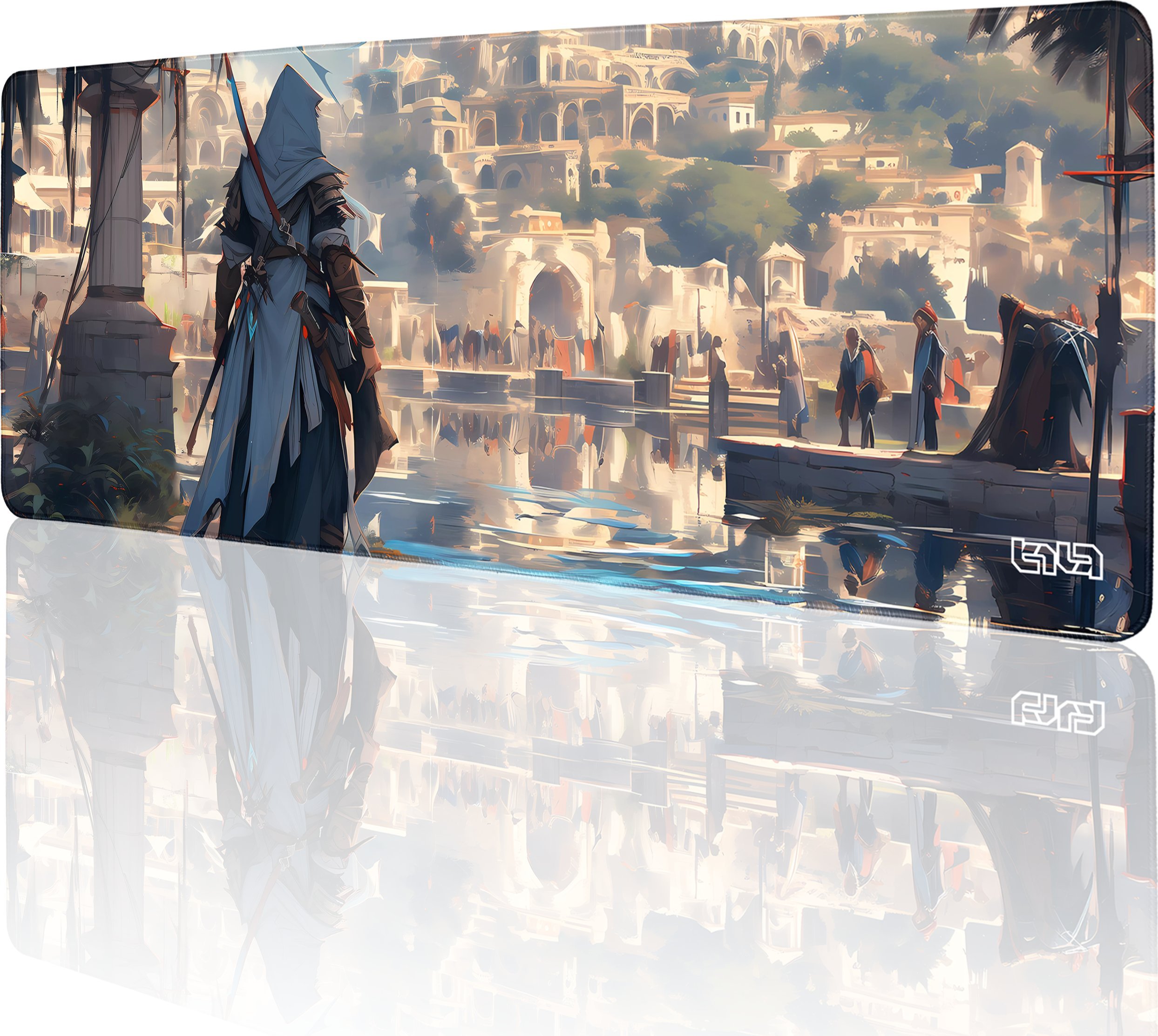 Podkładka Tilt DUŻA PODKŁADKA POD MYSZKĘ Asasyn w Babilonie 80x30 TILT Na biurko