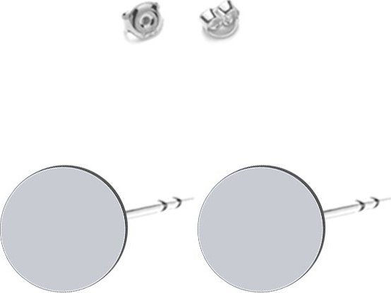 Radziszewska Jewellery Kolczyki Srebrne Kółka blaszka GRAWER GRATIS