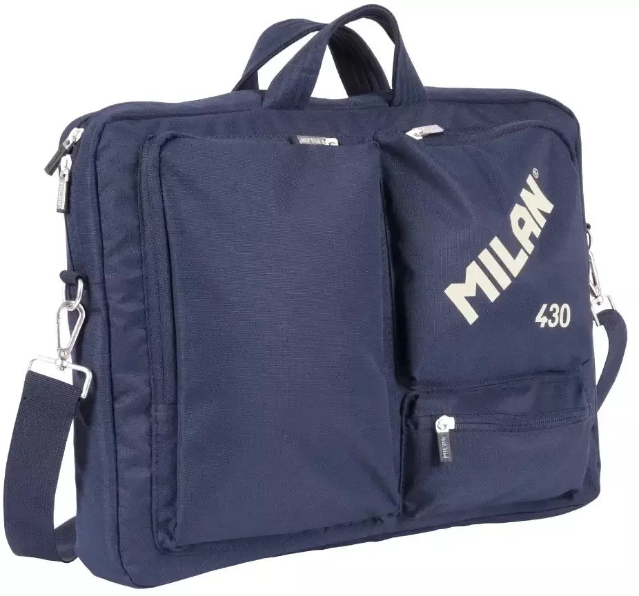 Torba na laptopa niebieska