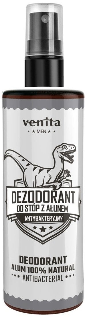 VENITA Men Dezodorant do stóp z ałunem antybakteryjny 100 ml