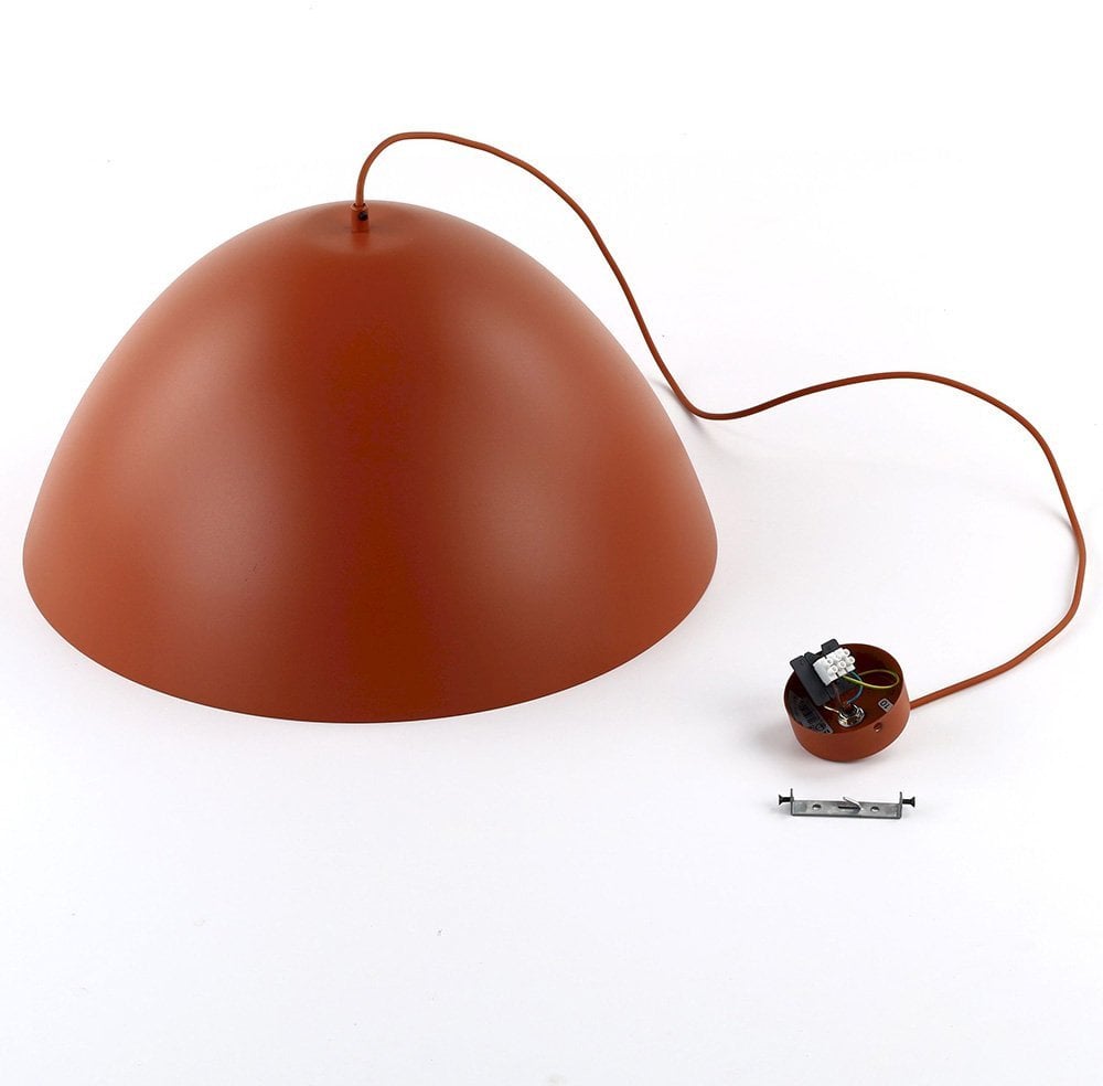 TK Lighting Faro 10260 lampa wisząca zwis 1x15W E27 ceglana