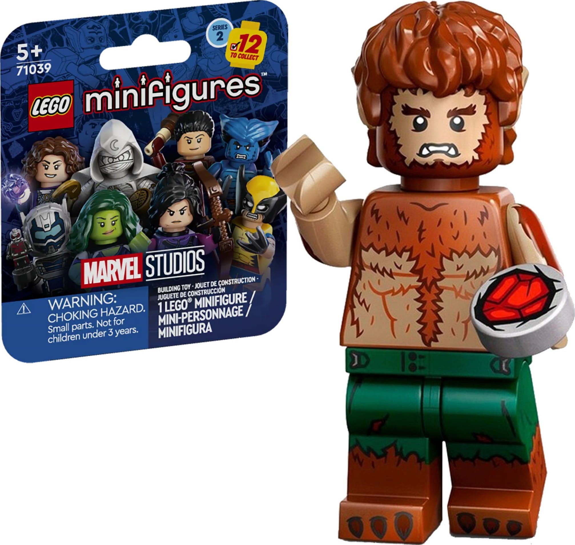 71039 - LEGO Minifigures - WILKOŁAK - Marvel Seria 2