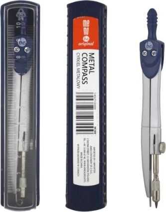 MemoBe Cyrkiel szkolny z linijką MemoBe