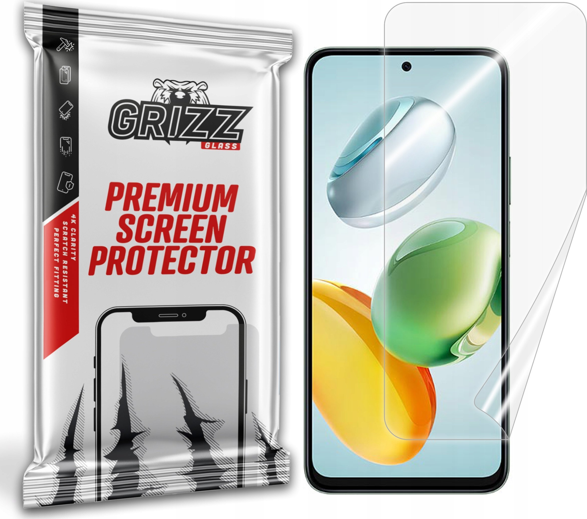 GrizzGlass Folia ceramiczna GrizzGlass CeramicFilm do Honor Play 60 Plus