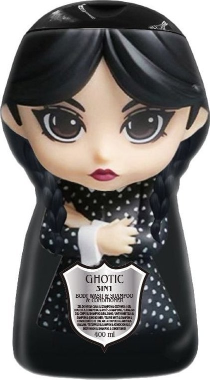 KIDS Żel p/prysznic 400ml 3D Gothic Borówka