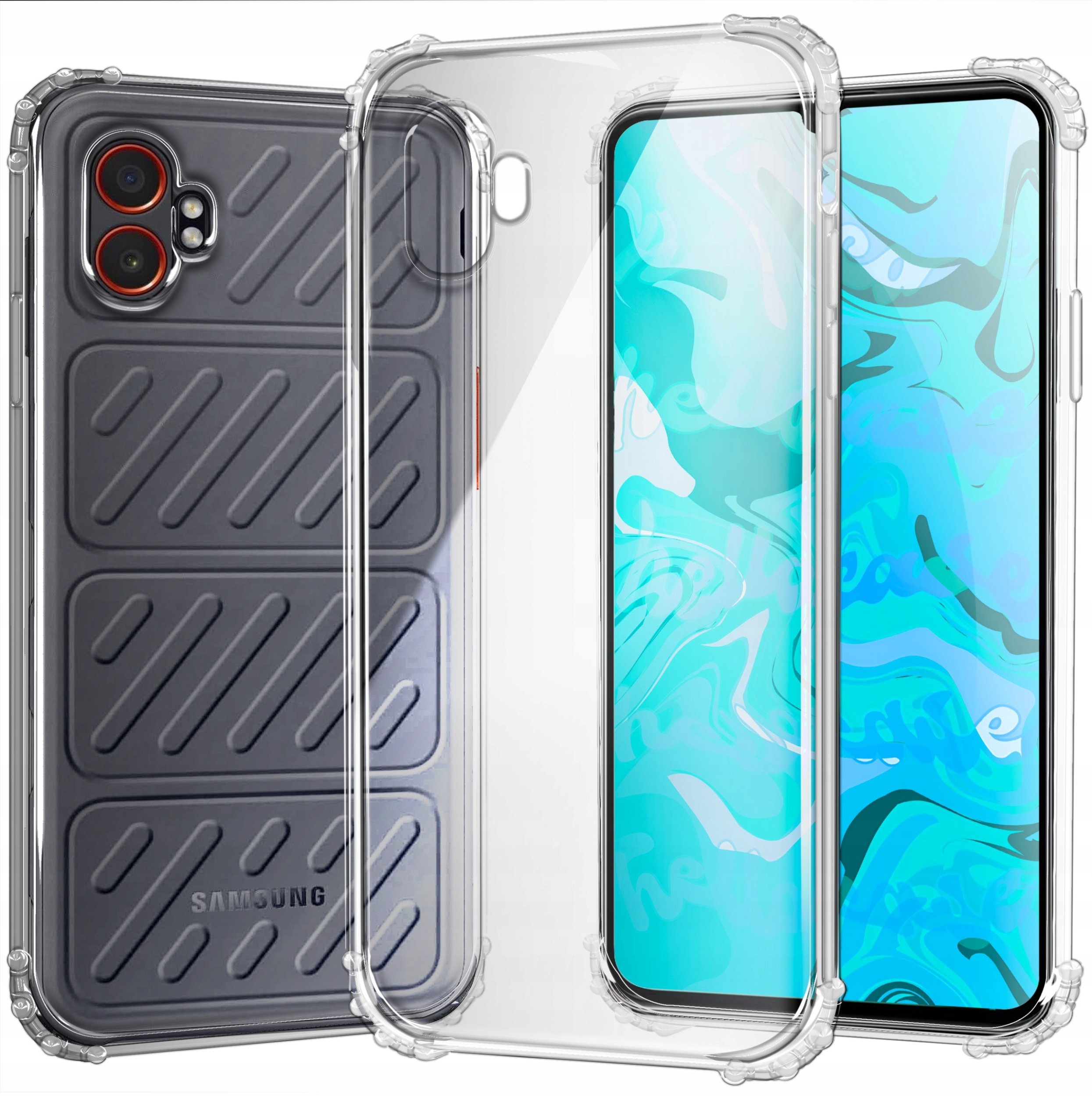 ETUI PANCERNE DO SAMSUNG GALAXY XCOVER 7 PRO | CASE SILIKON SLIM ANTI SHOCK
