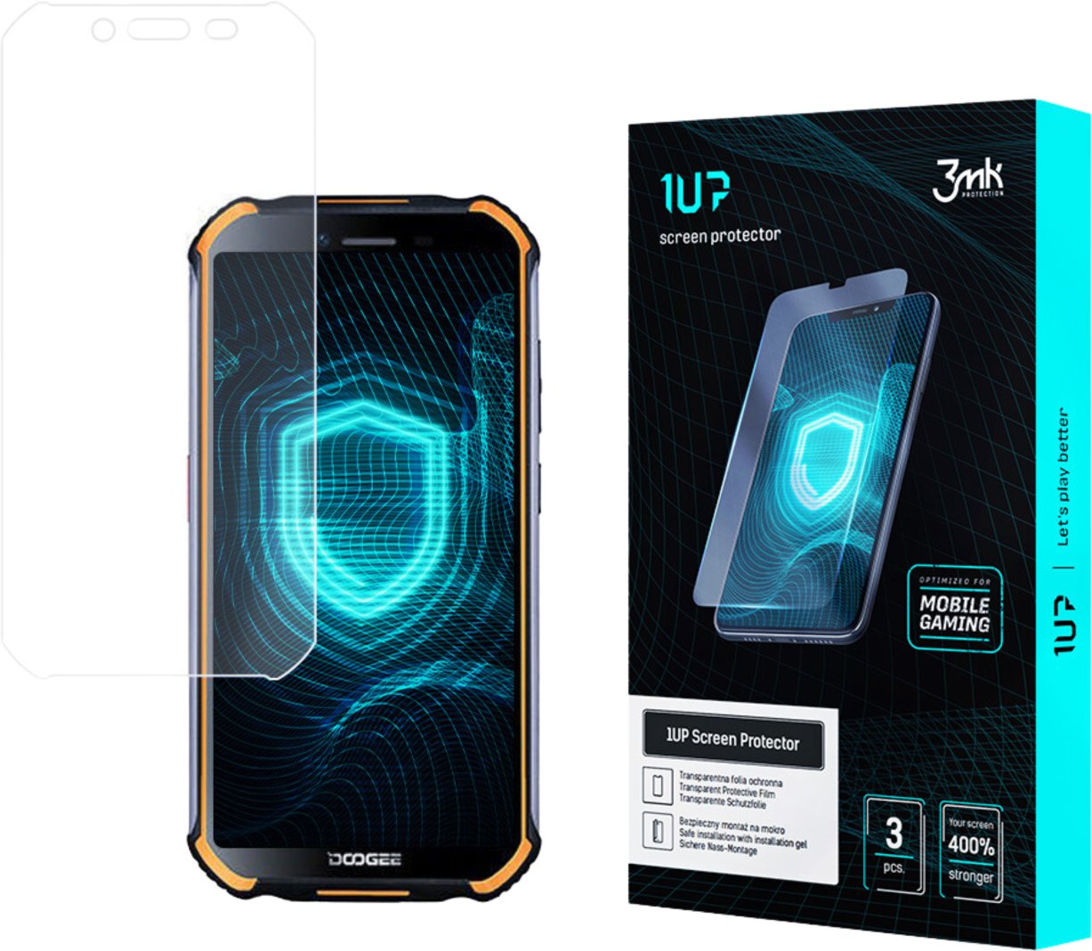 DOOGEE S40 PRO - 3MK 1UP