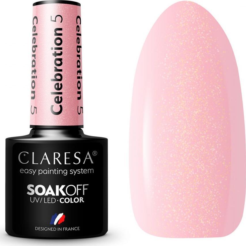 Claresa CLARESA Lakier hybrydowy CELEBRATION 5 -5g