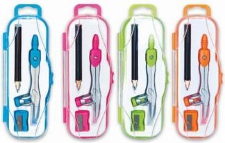 Penmate Cyrkiel szkolny PC-102 pomarańczowy PENMATE