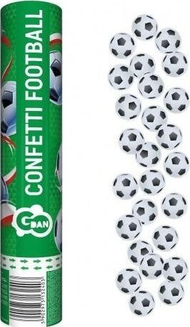 GoDan Konfetti pneumatyczne piłka nożna 30cm