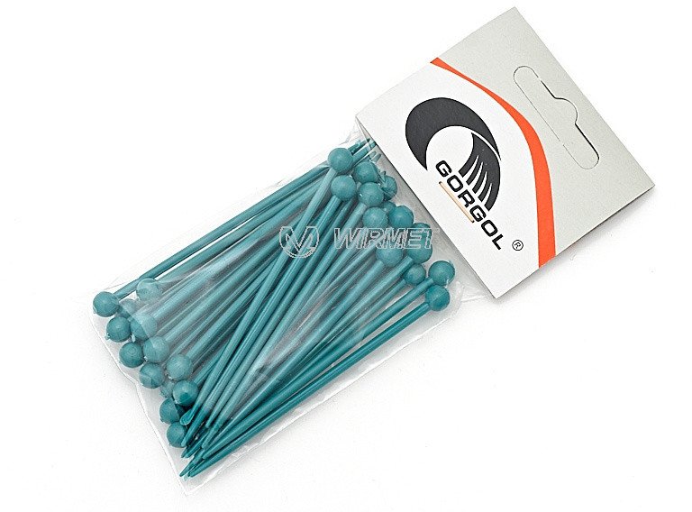 Szpilki do wałków plastikowe Gorgol 30 szt