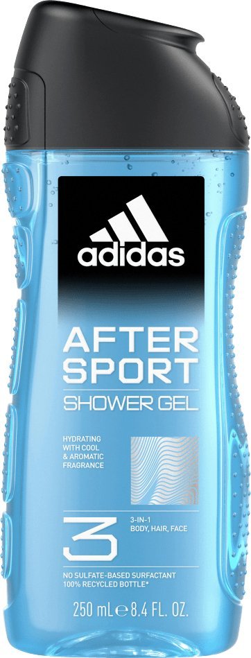 Adidas Adidas After Sport Żel do mycia 3w1 250 ml