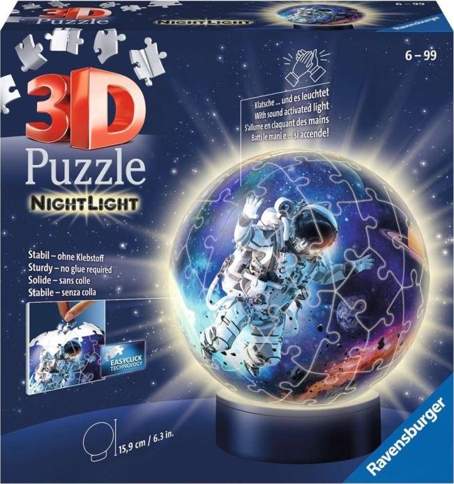 Ravensburger Ravensburger 3D puzzle ball astronauts in the world. - 11264
