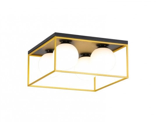 CEILING LIGHT DRIFT 4XE14 GOLD
