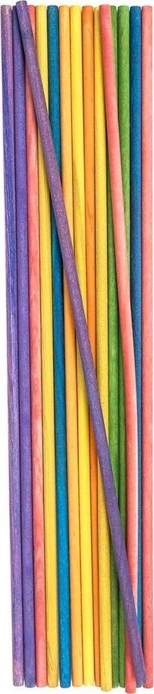 Patyczki kreatywne okrągłe jumbo kolorowe 15szt