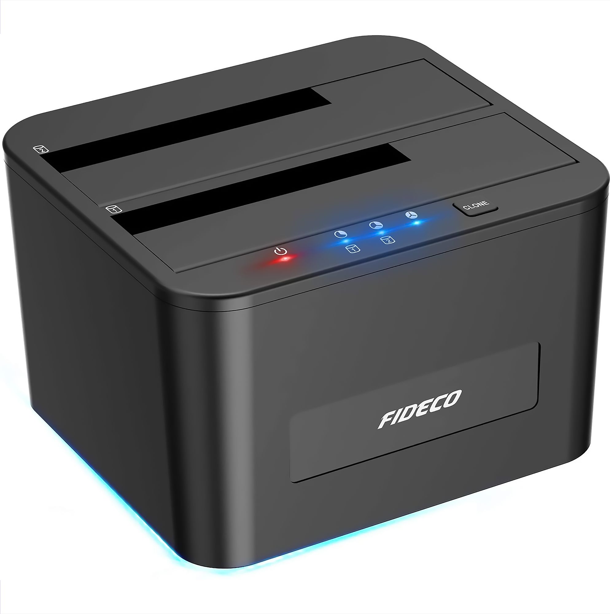Stacja dokująca Fideco 2x 2.5"/3.5" SATA - USB 3.2 Gen 1 (YBZ04-S2-U3)
