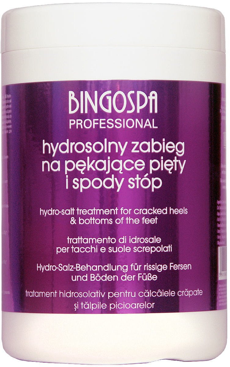BingoSpa Professional Hydrosolny zabieg na pękające pięty i spody stóp 1000g