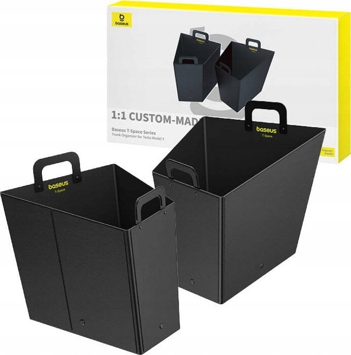 Baseus Organizer Baseus T-Space Trunk dla Tesli Model Y (czarny)