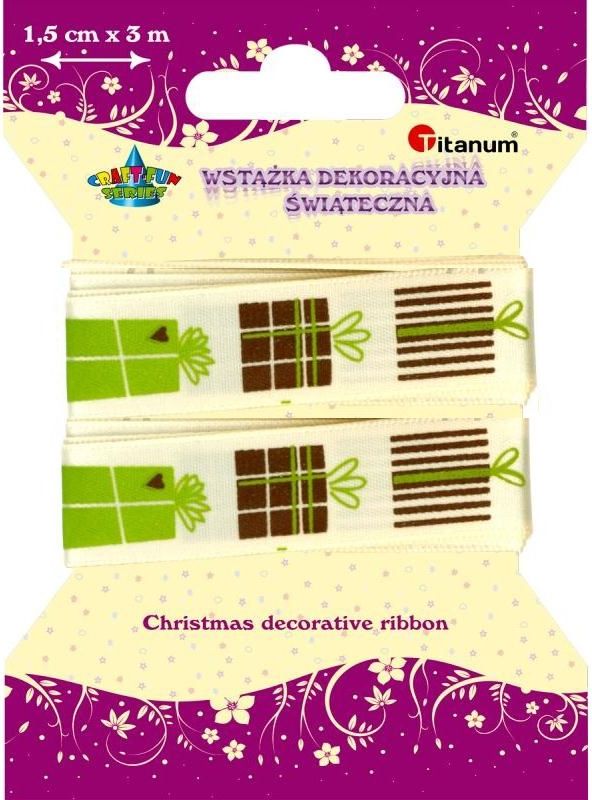 Titanum Wstążka 1,5cm/3m Xmas DD145