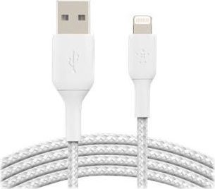 Kabel USB Belkin USB-A - Lightning 3 m Biały (CAA002bt3MWH)