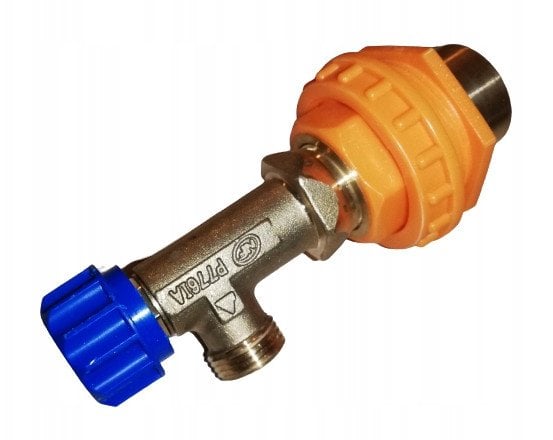 Cersanit (części zamienne - stelaże podtynkowe) Zawór kątowy odcinający z mufą dla SYSTEM AQUA 5/7/9 (K99-0250)