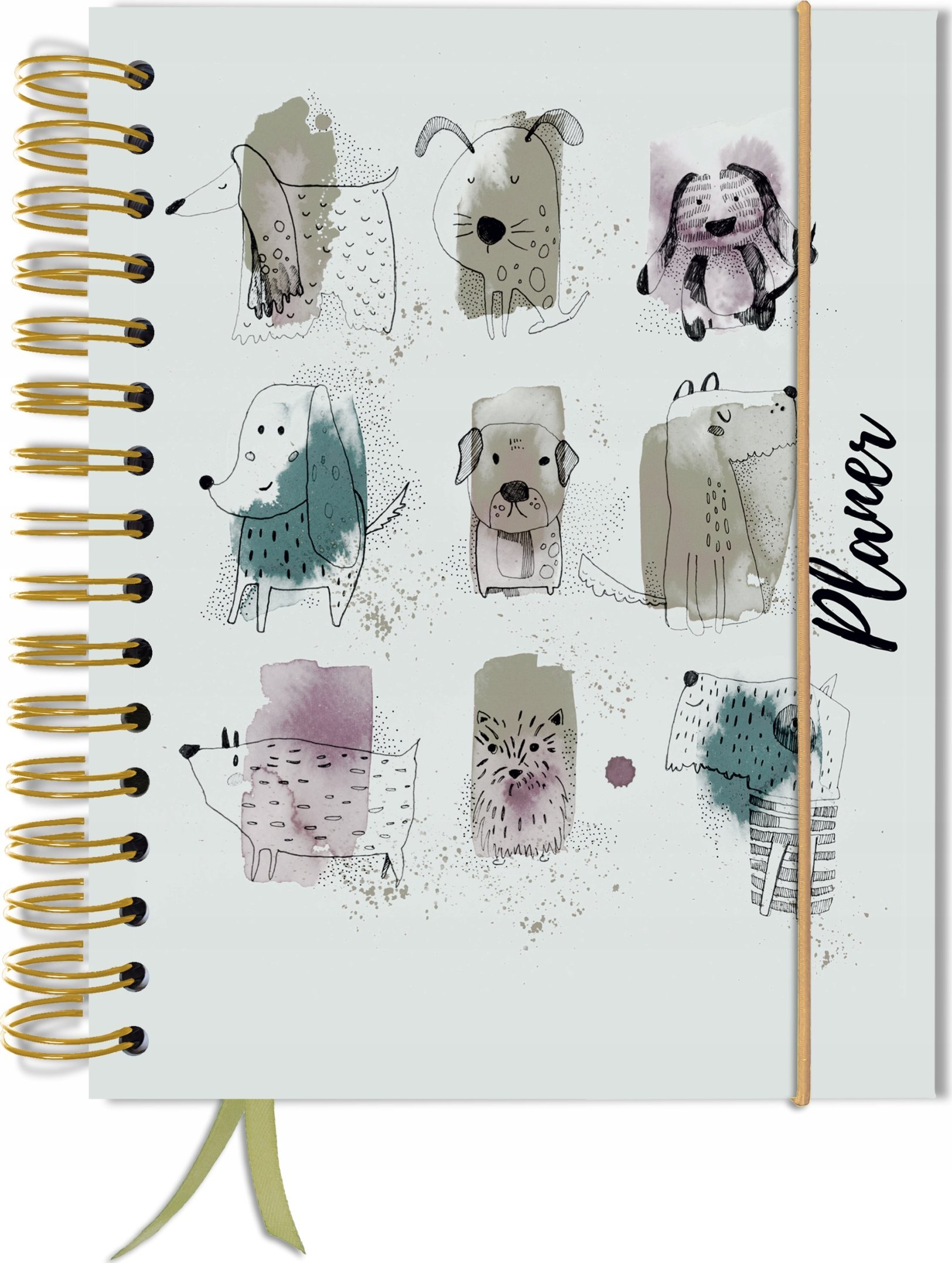 TadaPlanner Kalendarz terminarz bez dat planer uniwersalny A5+