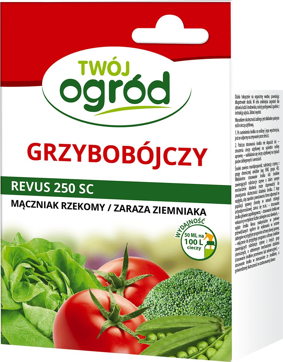 Revus 250 SC (mandipropamid) Twój Ogród - środek grzybobójczy 50ml