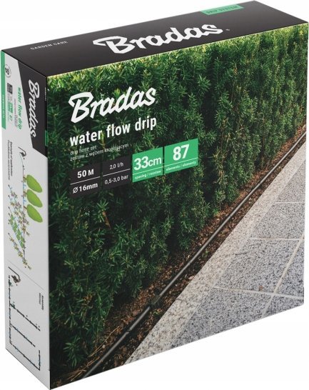 Sourcing Drip hose with accessories Bradas WATER FLOW DRIP-50m