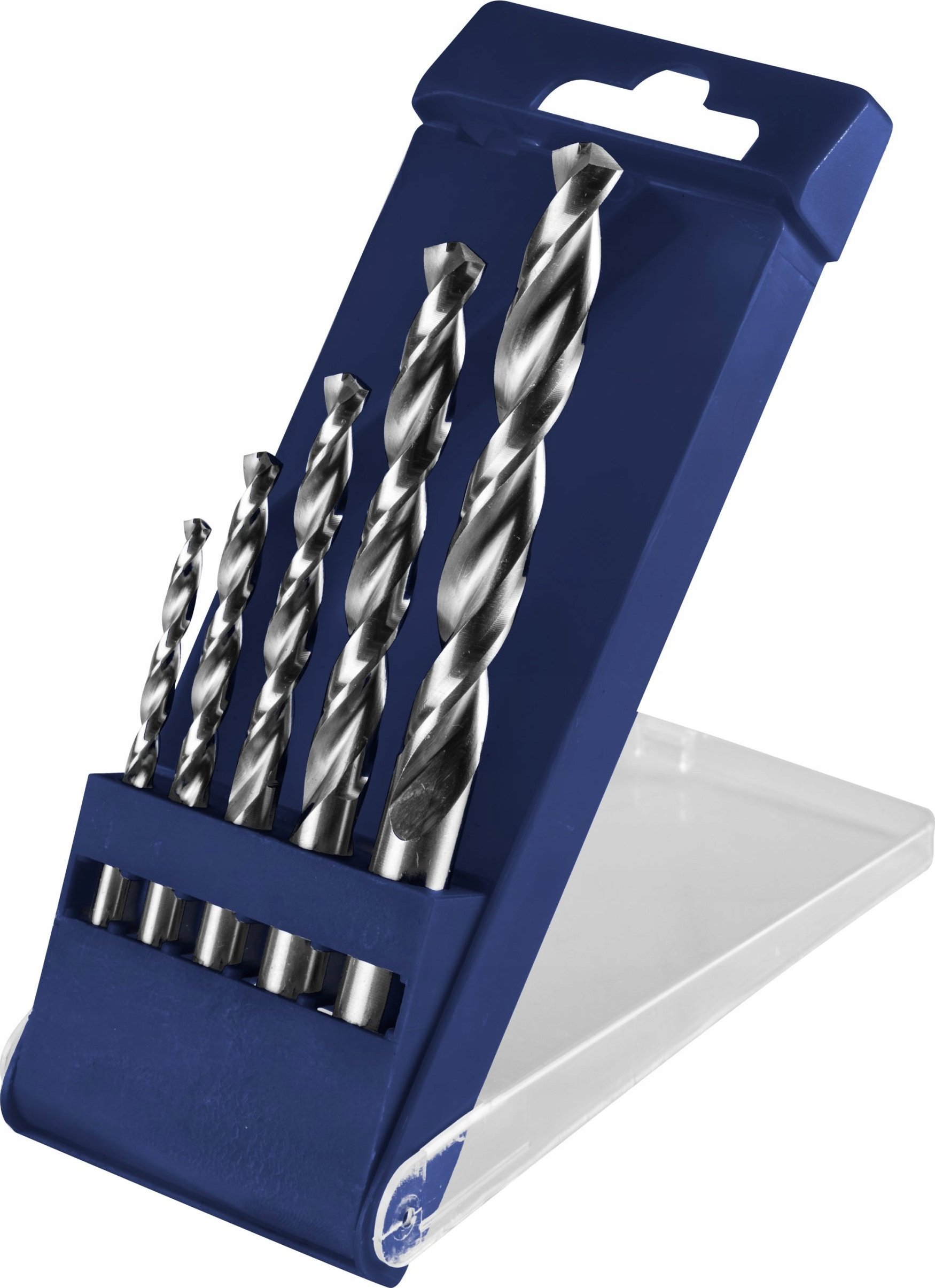 Wiertła do metalu Baildon DIN 338 RN NWKa ZM-5 4-10 mm, HSS (S), zestaw 5 szt.