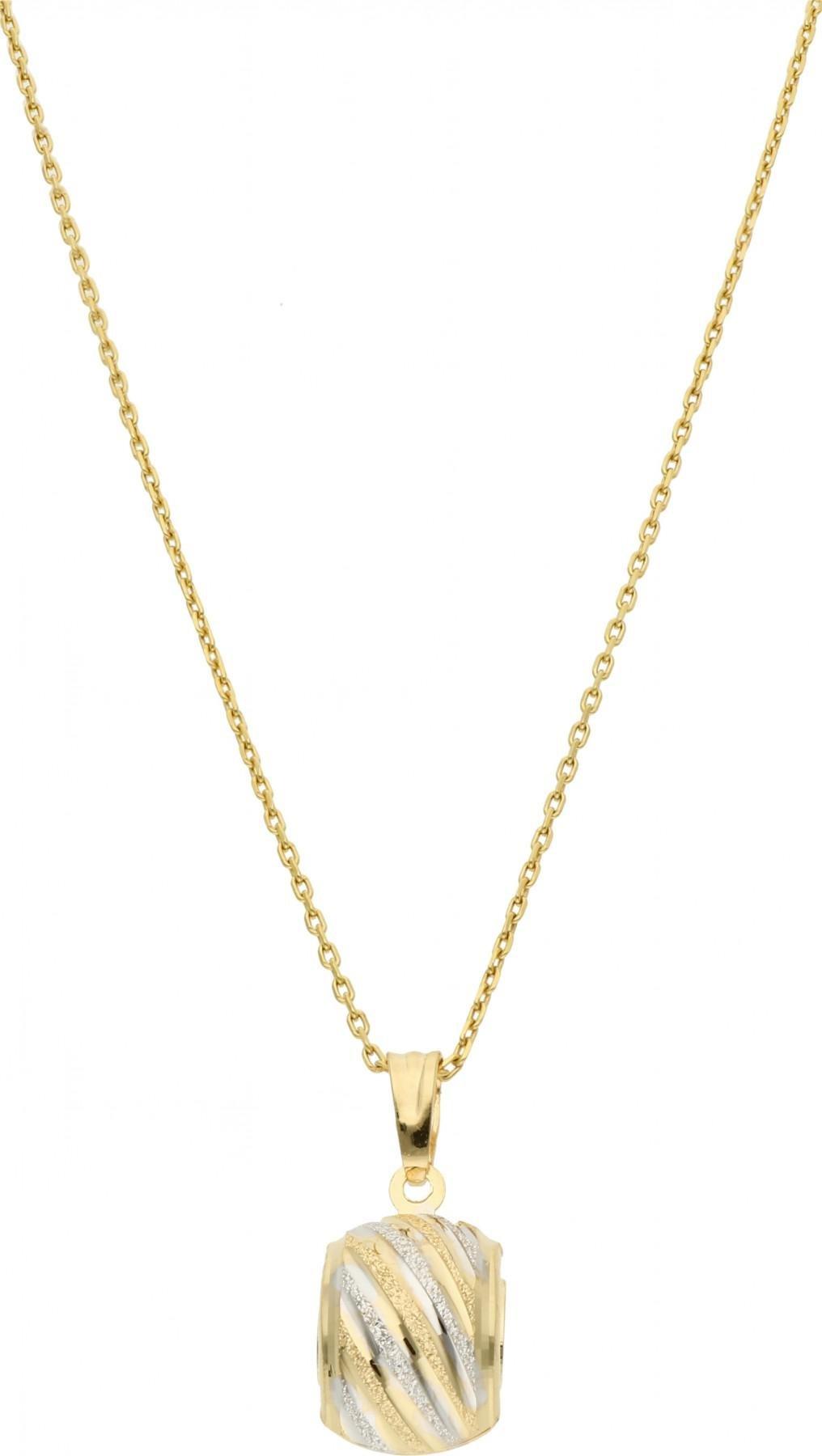 Rosanto Złota zawieszka z rodowaniem 585 14k