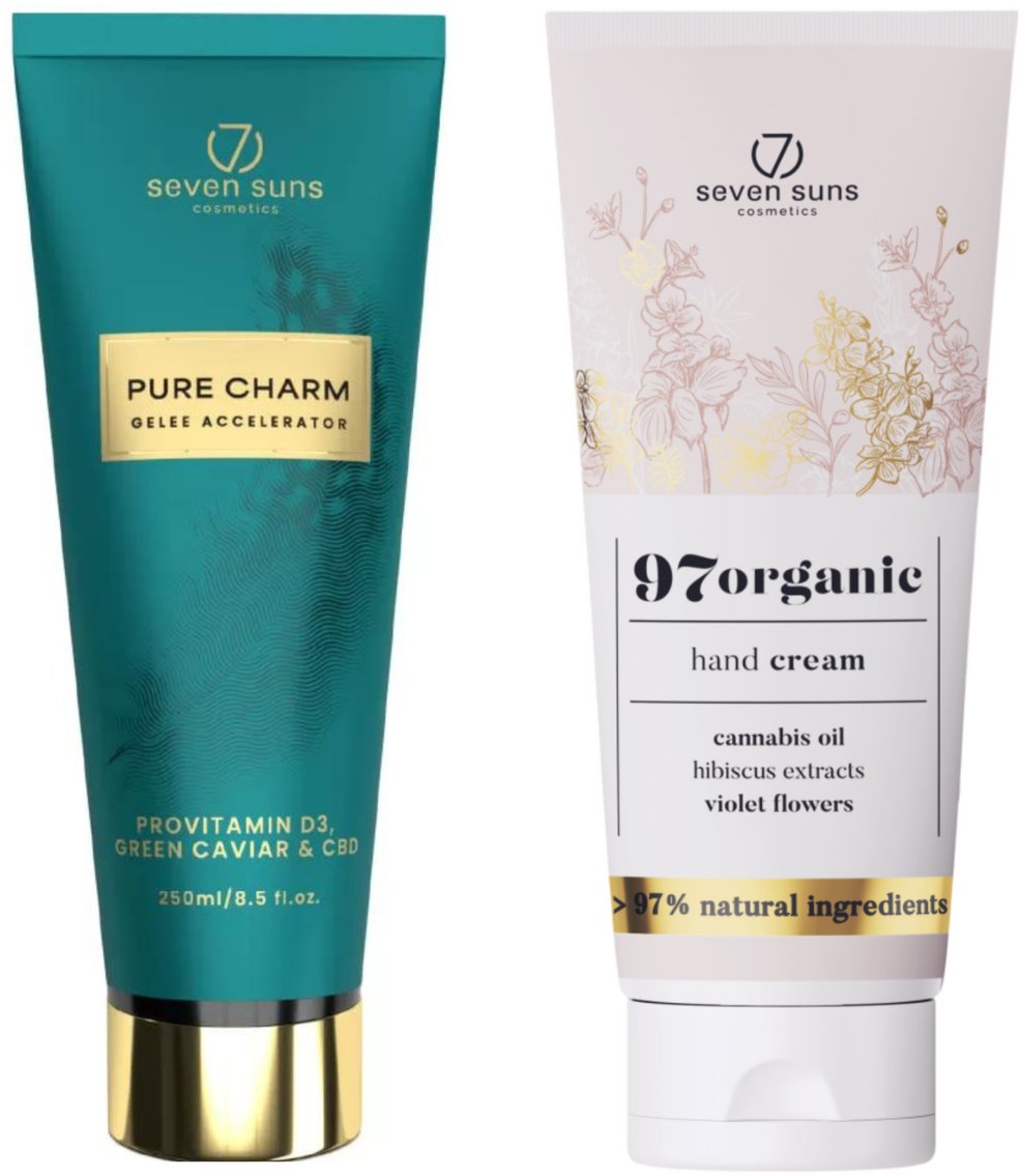 7suns Pure Charm Gelee Accelerator 250ml + Krem Do Rąk 75ml Gratis