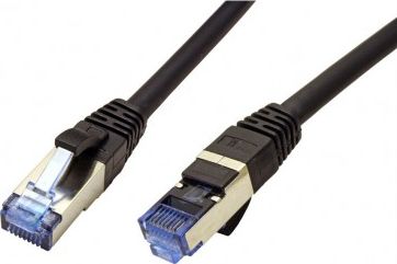 Value VALUE PatchCord S/FTP Kat.6a czarny 1m