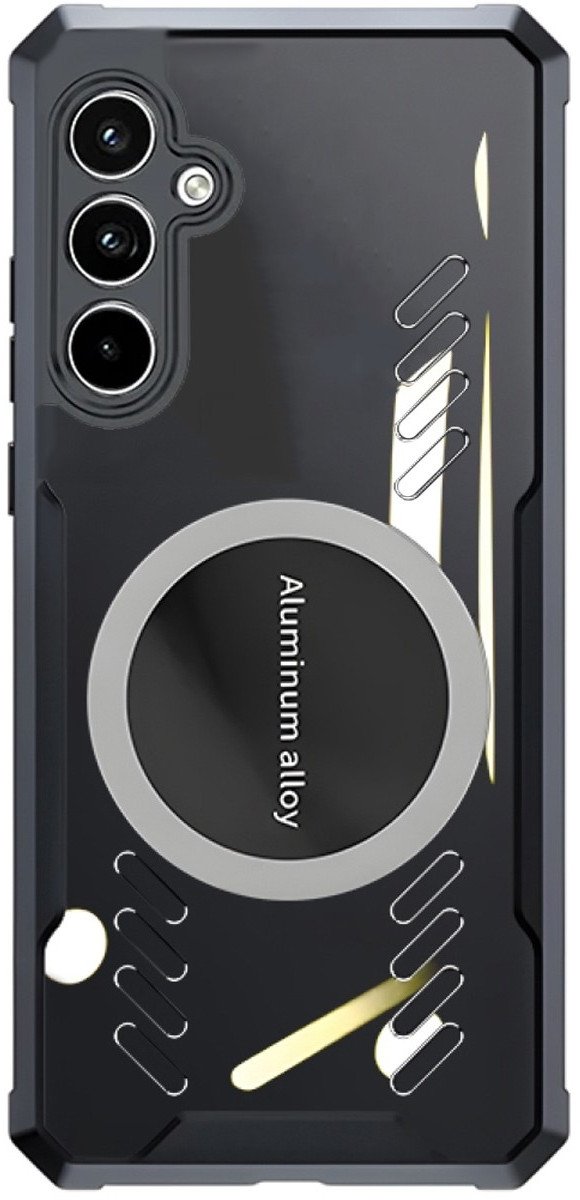 Etui Magnetyczne MagSafe Corner-X do Samsung Galaxy A25, czarne