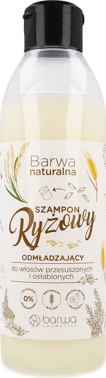Barwa Szampon do włosów ryżowy 300ml