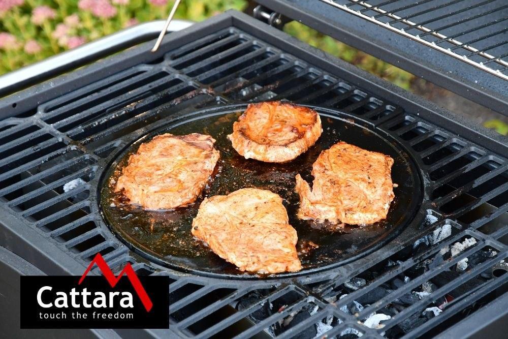 Cattara CATTARA Okrągła płyta grillowa LITINA (do grilli 13040,13043