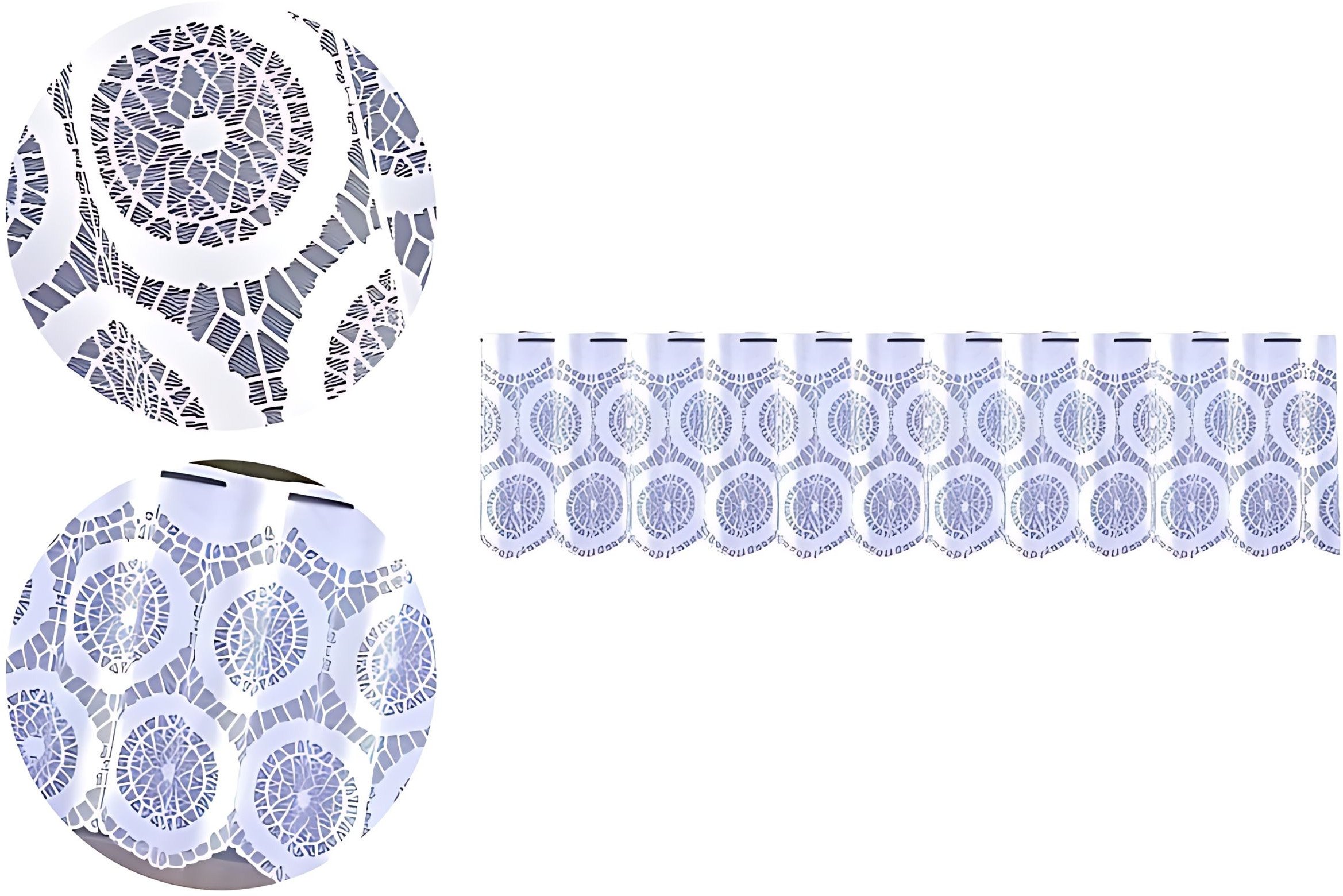 Firanka Damira wysokość 40 cm DomoweTekstylia | WN46D3 040