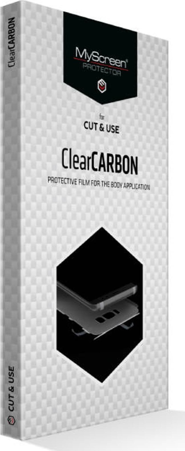 Ploter MyScreen Protector MS CUT&USE folia antiCRASH clearCARBON 4.0 11" Sprzedaż w pakiecie po 10szt cena dotyczy 1szt
